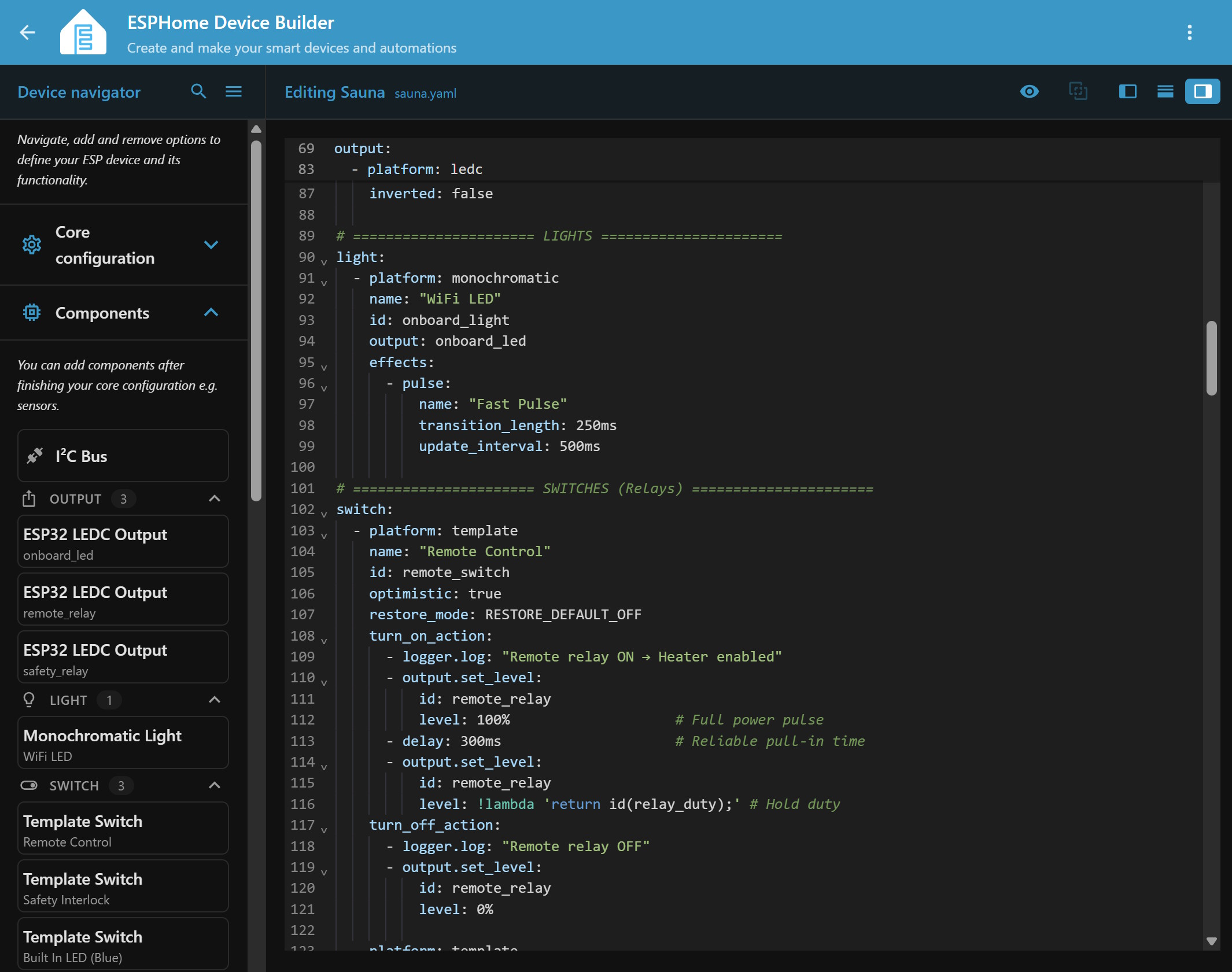 ESP Home .yaml